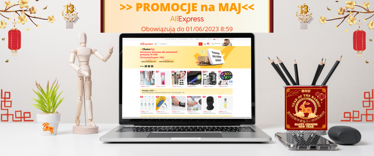 PROMOCJE AliExpress MAJ 2023