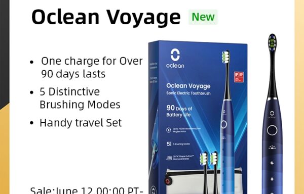 Szczoteczka soniczna Oclean Voyage