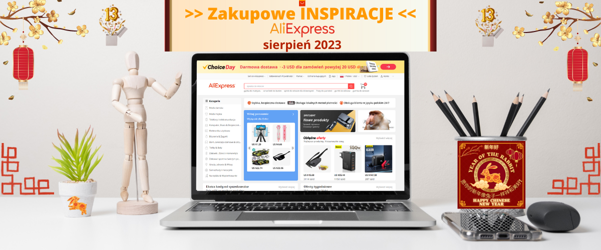 INSPIRACJE AliExpress SIERPIEŃ 2023