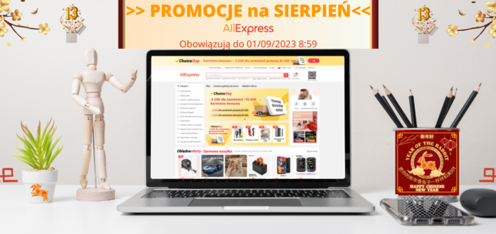 PROMOCJE AliExpress SIERPIEŃ 2023