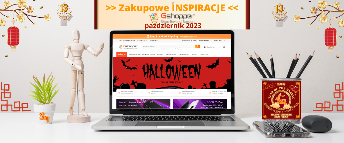 Inspiracje Gshopper PAŹDZIERNIK 2023