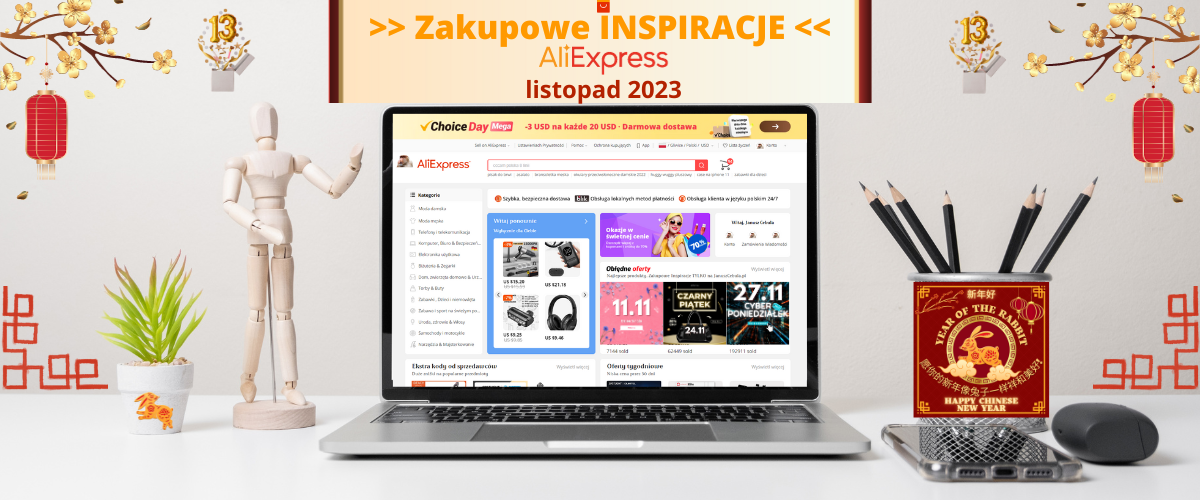 Inspiracje AliExpress LISTOPAD 2023