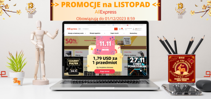 Promocje AliExpress LISTOPAD 2023