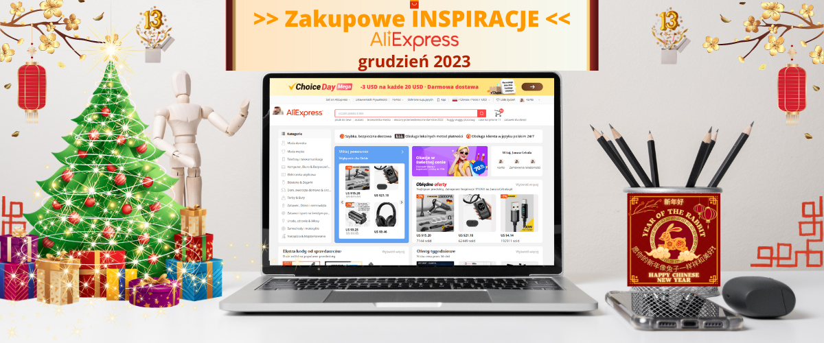 Inspiracje AliExpress GRUDZIEŃ 2023