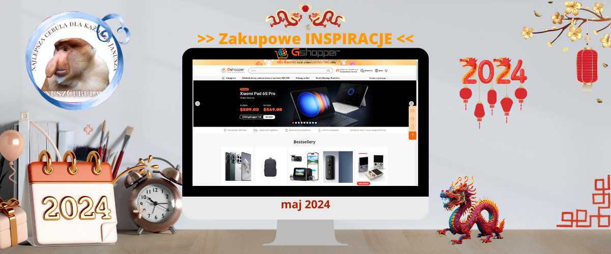 Inspiracje Gshopper MAJ 2024