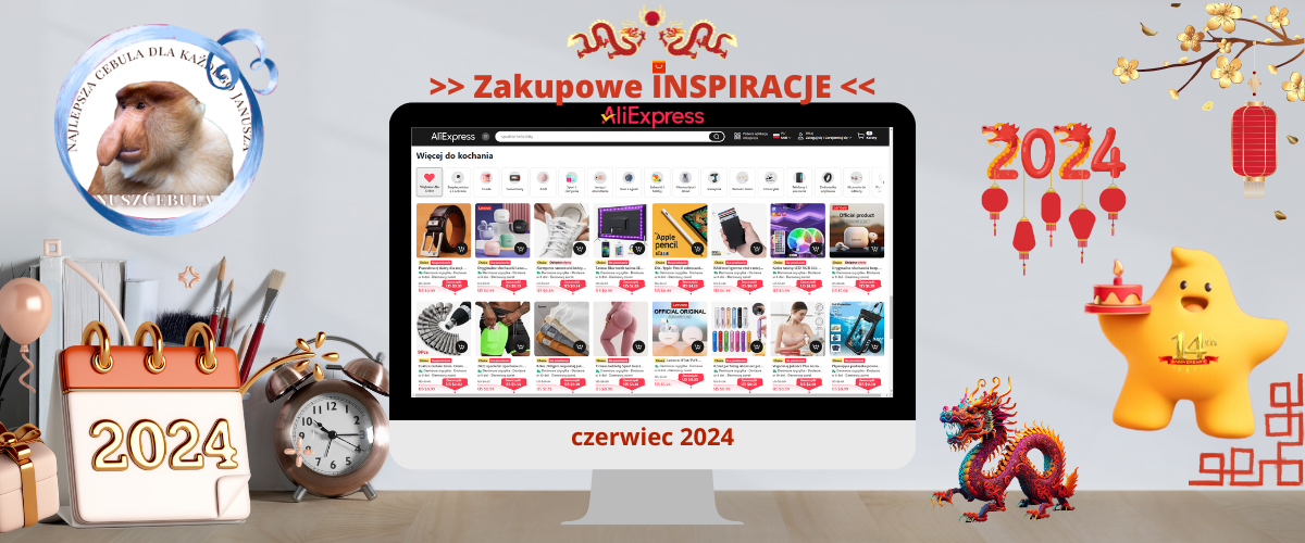 Inspiracje AliExpress CZERWIEC 2024