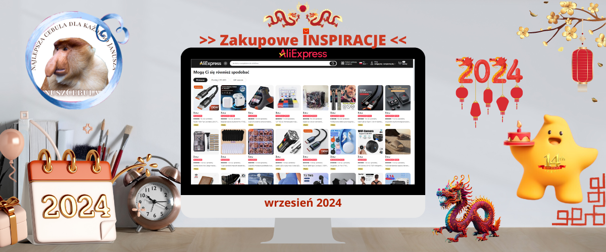 Inspiracje AliExpress WRZESIEŃ 2024