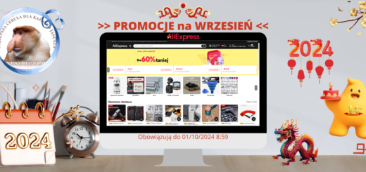 Promocje AliExpress WRZESIEŃ 2024