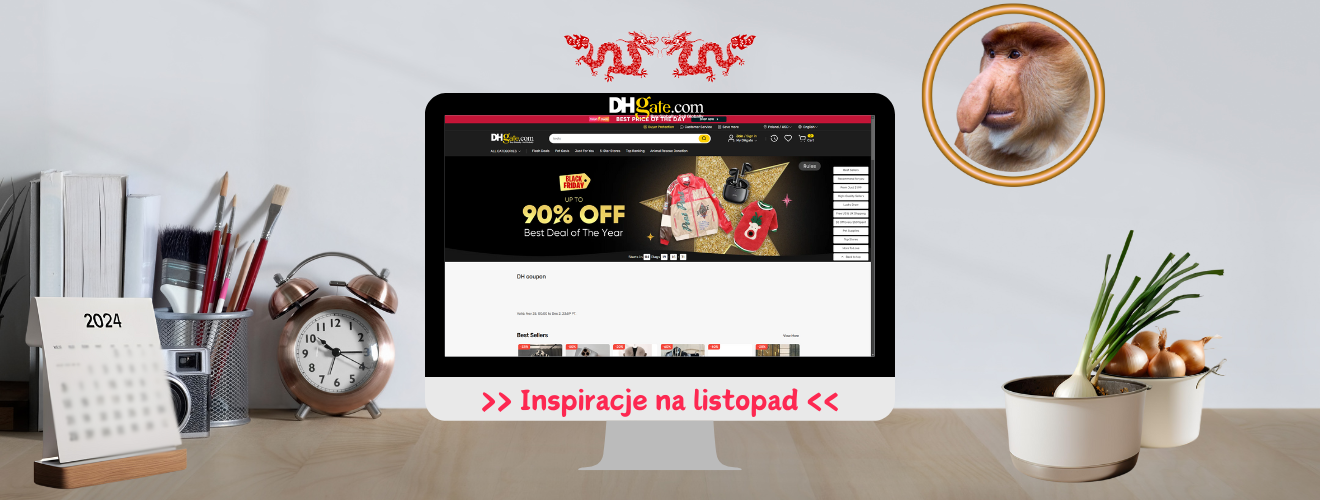 DHgate 2024 - Promocje na listopad