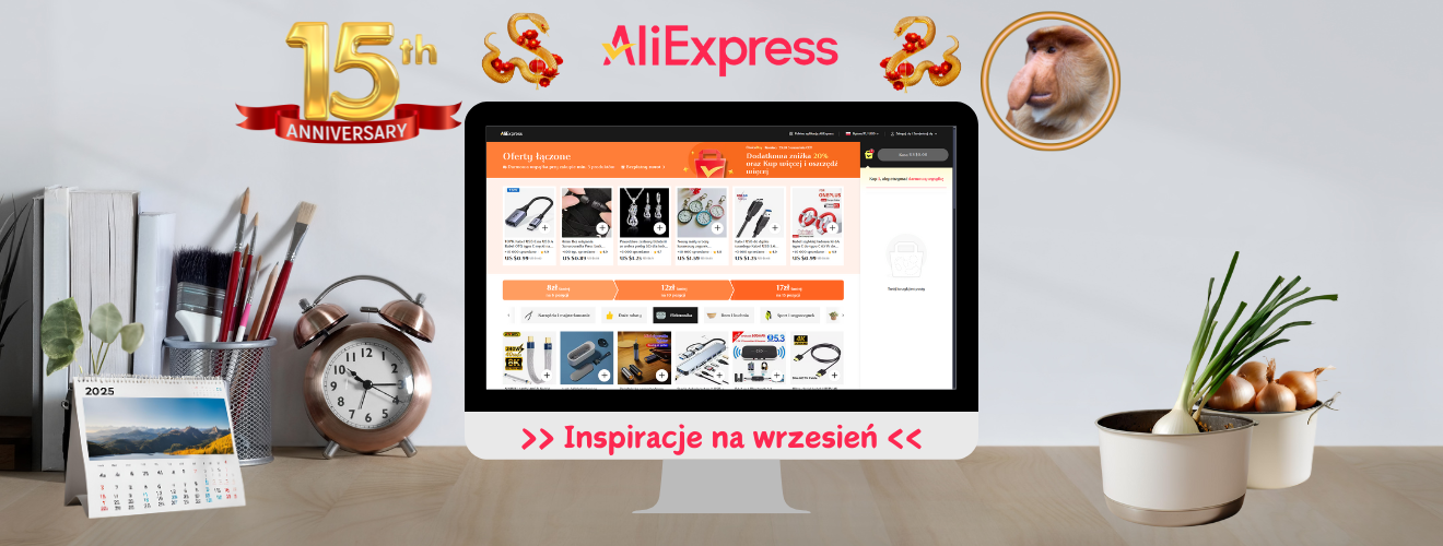 AliExpress 2025 - Inspiracje na wrzesień
