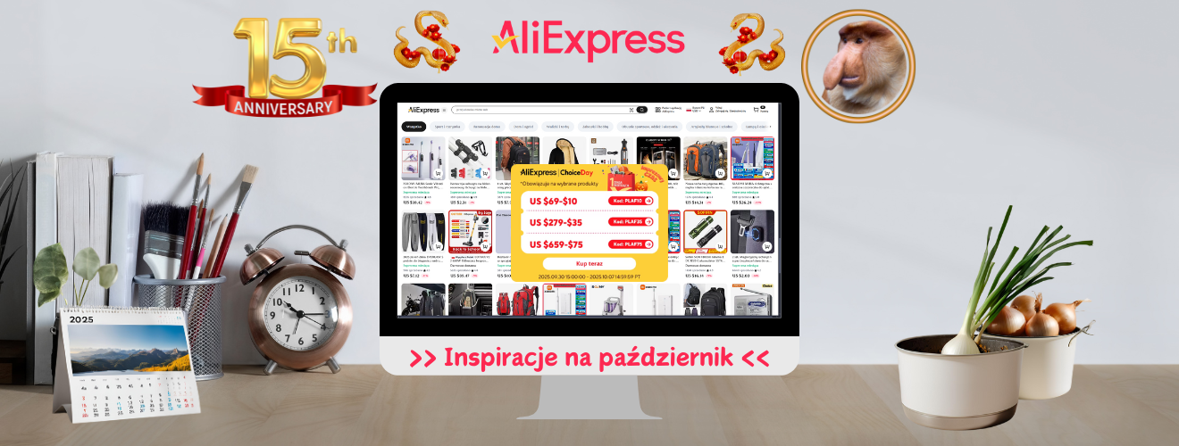 AliExpress 2025 - Inspiracje na październik