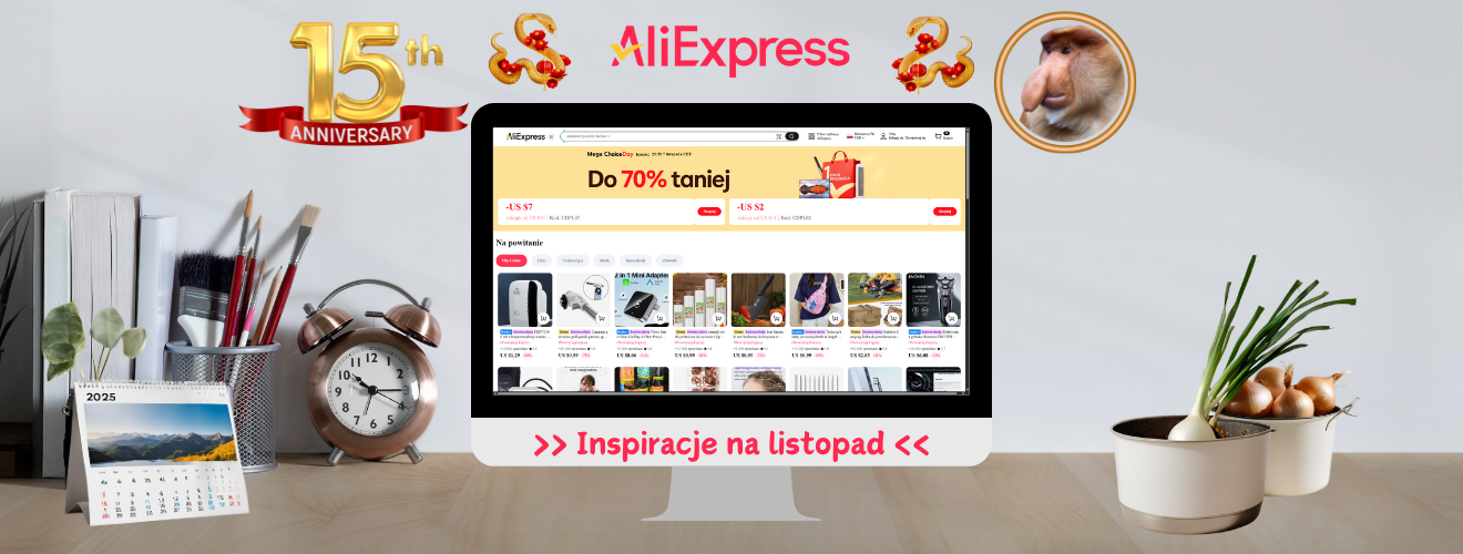 AliExpress 2025 - Inspiracje na listopad