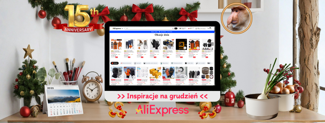 AliExpress 2025 - Inspiracje na grudzień