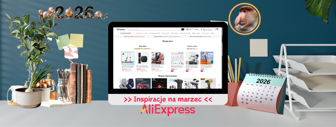 AliExpress 2026 - Inspiracje na marzec