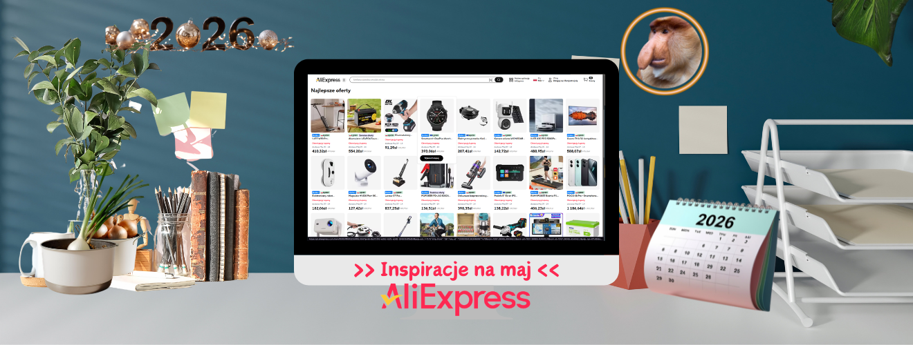 AliExpress 2026 - Inspiracje na maj