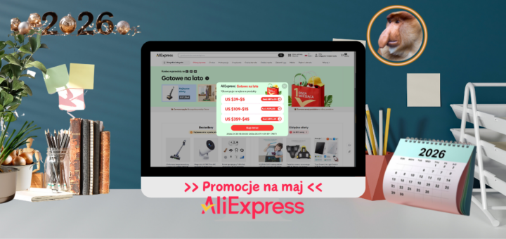 AliExpress 2026 - Promocje na maj
